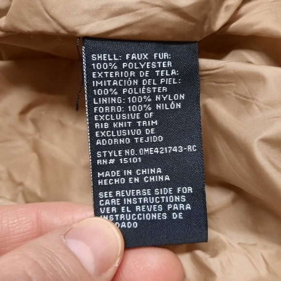 1 Madison Expedition Womens Teddy/Sherpa Hooded Full Zip Jacket XL - Picture 6 of 7